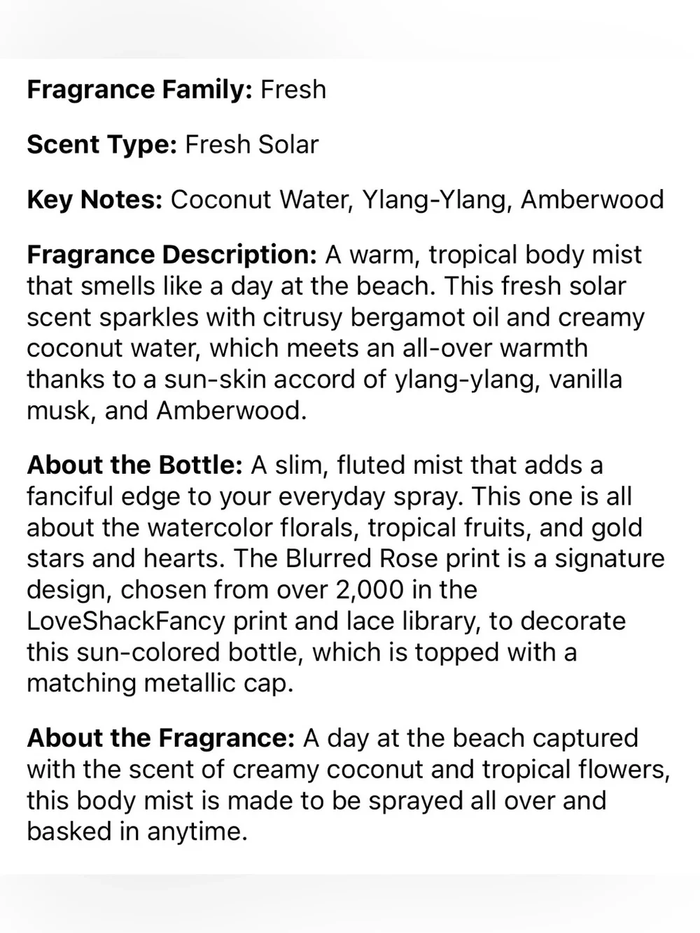 New! LoveShackFancy!